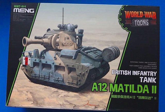 BRITISH INFANTRY TANK А12 MATILDA 2