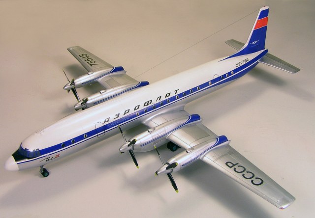 Ил-18 Аэрофлот Синяя птица