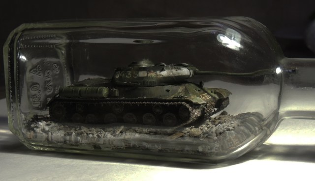 Танк в бутылке. ИС-2