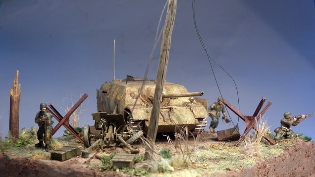 Атака Pz.IV L/70 в Венгрии