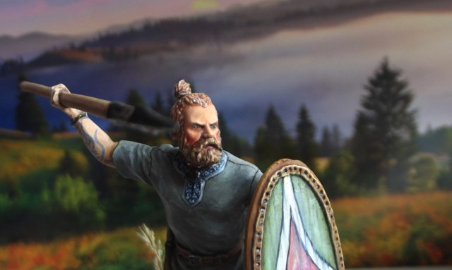 Древний германский воин