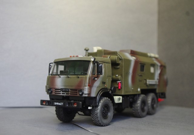 Мастерская по ремонту средств связи "Малолеток-МС" на базе а/м КамАЗ 53501