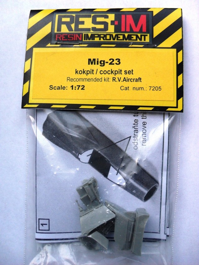 Интерьер кабины пилота для МИГ-23