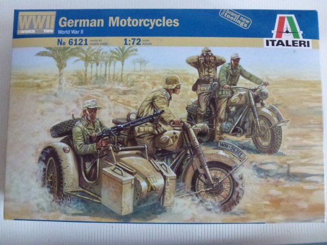 Немецкие мотоциклы   1/72