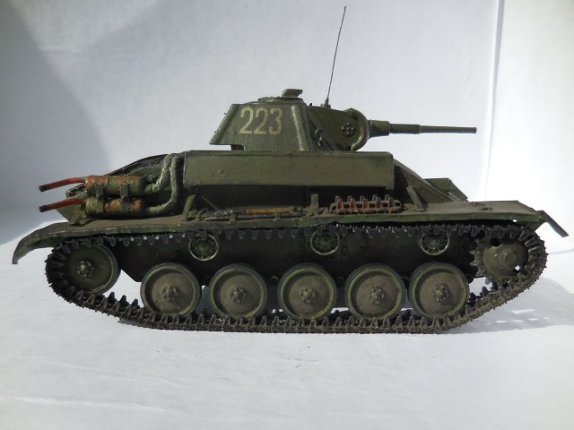 Советский легкий танк Т-70м