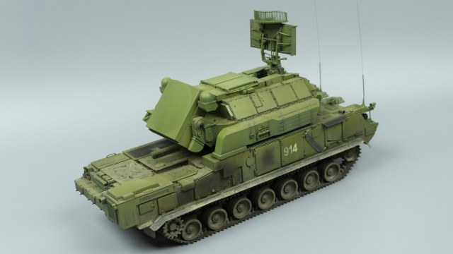 Российский зенитно-ракетный комплекс «ТОР-М2»