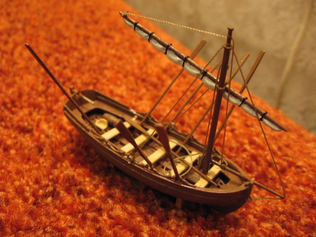 Шлюпка №1 (Звезда, Средневековая шлюпка, 9033)