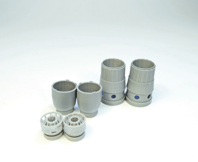 Сопла двигателя АЛ-31Ф (1/72)