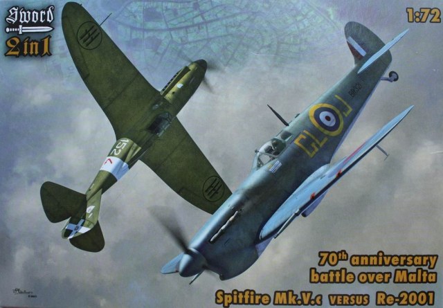 Spitfire Mk.Vc versus Re-2001