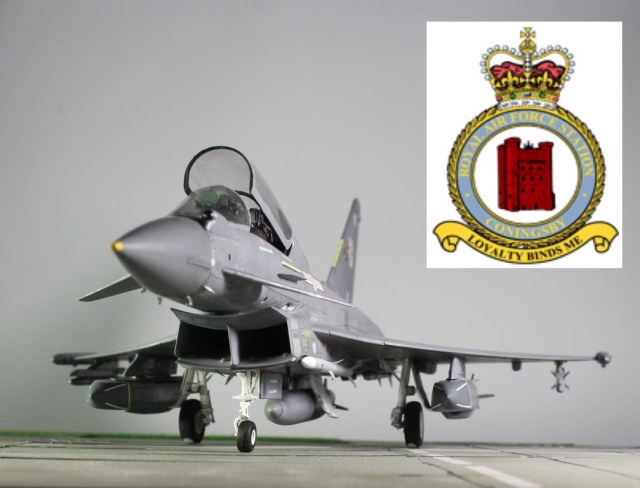 Eurofighter "Typhoon" T.1 авиабаза Конингсби