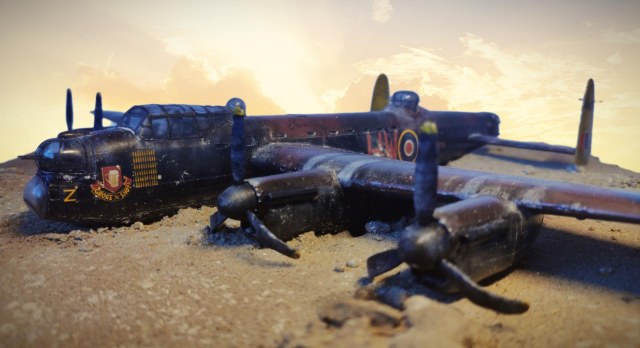 Заплутал... "Avro Lancaster Mk III"