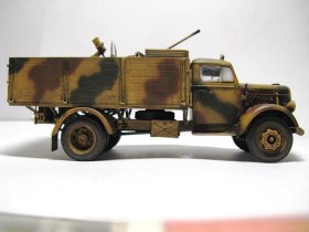Opel Blitz with Flak 38 20мм Italeri 1/35
