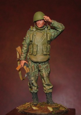 Russian modern infantryman