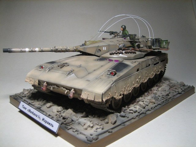 Танк " Меркава 1" , Израиль.