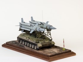 Пусковая установка 2П24 ЗРК 2К11 "Круг"