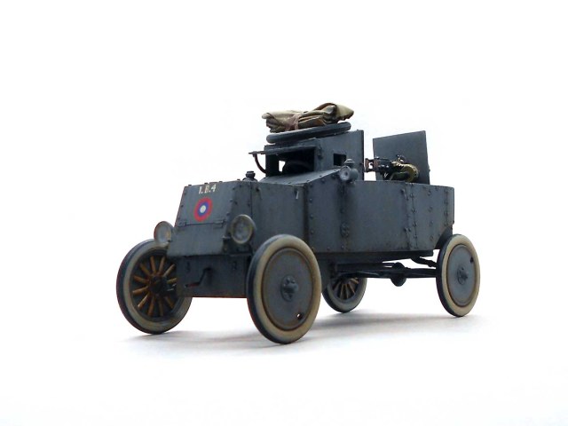 Ford-T RNAS Armoured Car - Бронетарантас Великой войны