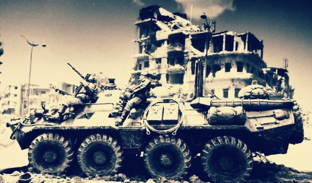 " Пусть она не права, но она наша родина " Война в Чечне. 1994г.