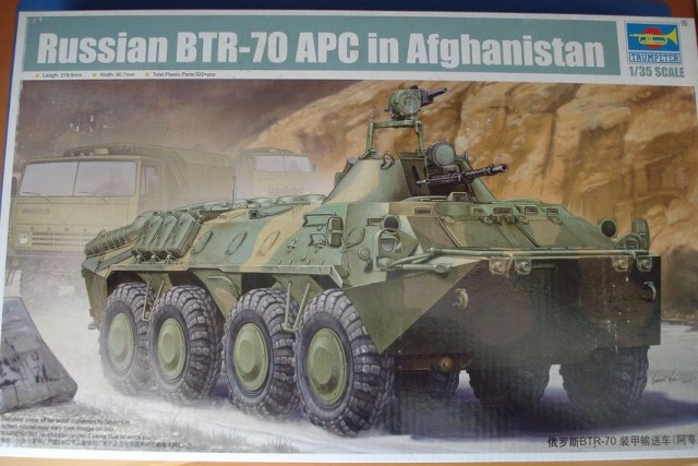 Russian BTR-70 APC in Afghanistan
