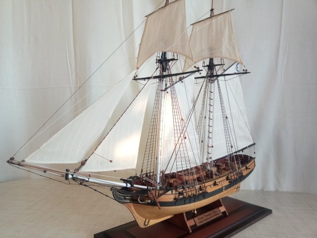 Шхуна "Полоцк "1788г. Эскадры адмирала Ф.Ф.Ушакова.