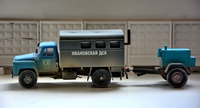 Автомобиль-летучка технической помощи ГАЗ-53 со сварочным агрегатом АДД-4004