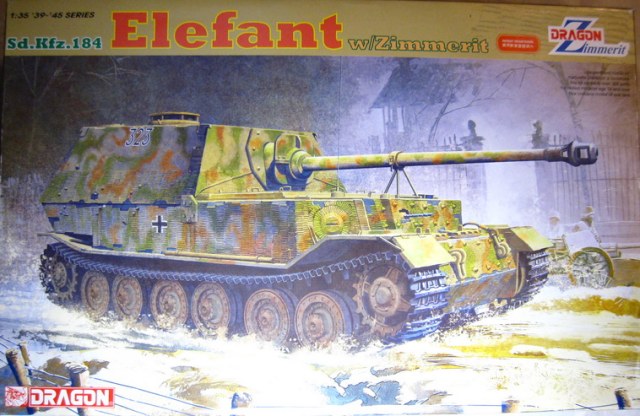 Sd.Kfz.184 "Elefant" с циммеритом