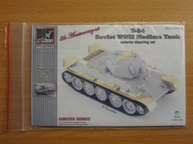 Фототравление 1/72 для Т 34/76