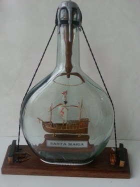 "Santa Maria" in bottle