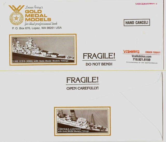 Фототравление для Revell 1/400 Queen Mary 2