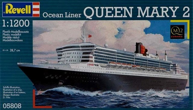 Океанский лайнер R.M.S "Queen Mary 2".