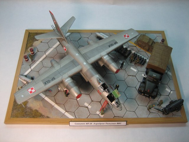 Ил-28 Польских ВВС.