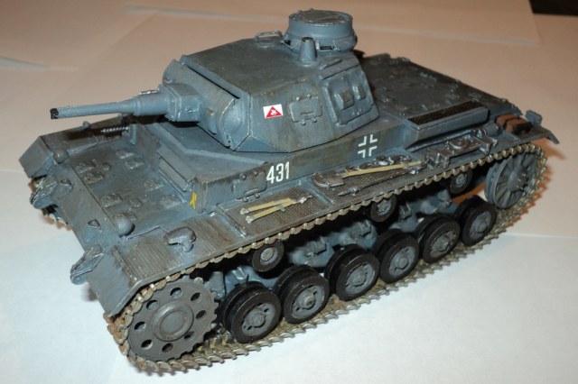 Немецкий средний танк PzKpfw III Ausf.F