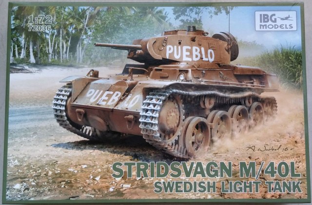 STRIDSVAGN M/40L Swedish Light Tank