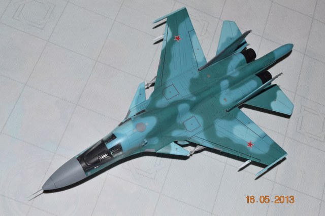 Фронтовой бомбардировщик СУ-34