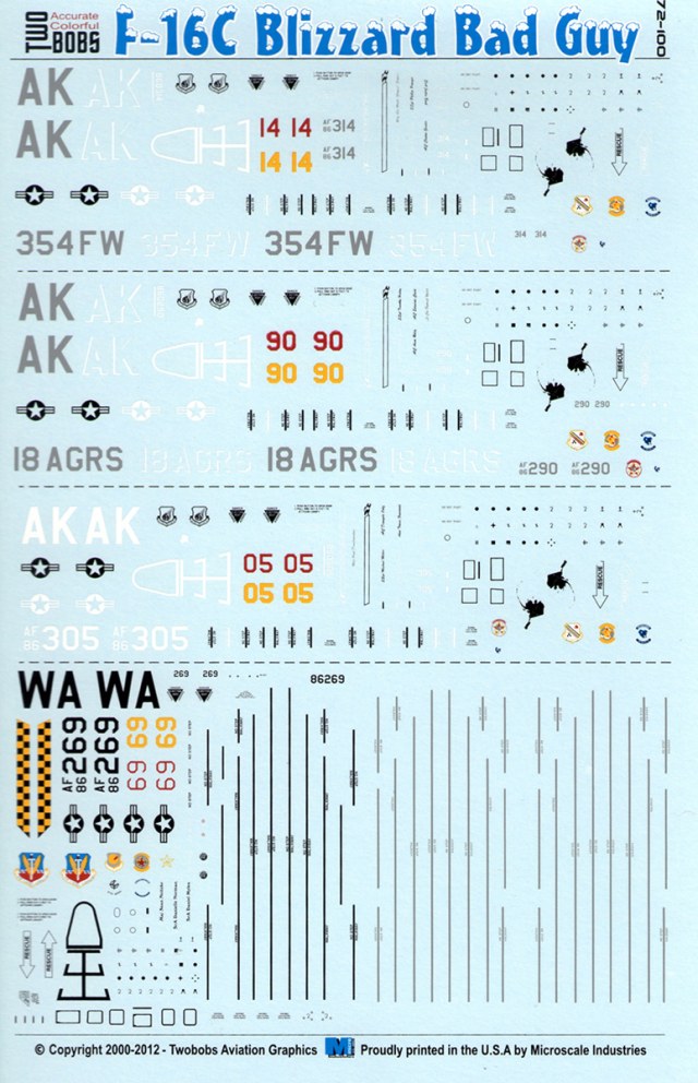 F-16C Aggressor Blizzard Bad Guy