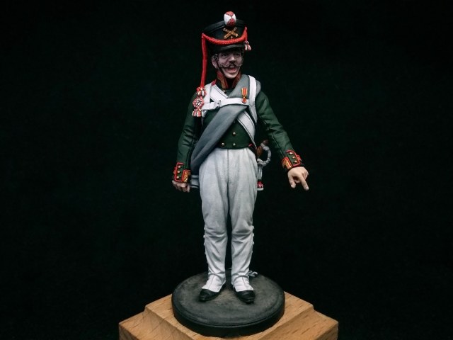 Фейерверкер армейской пешей артиллерии. Россия, 1809-14 года