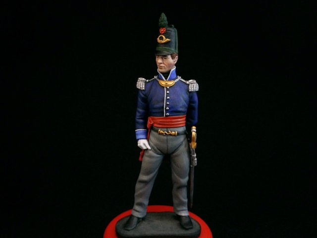 Офицер 3-го полка Tiradores de Cantabria. Испания, 1812 год