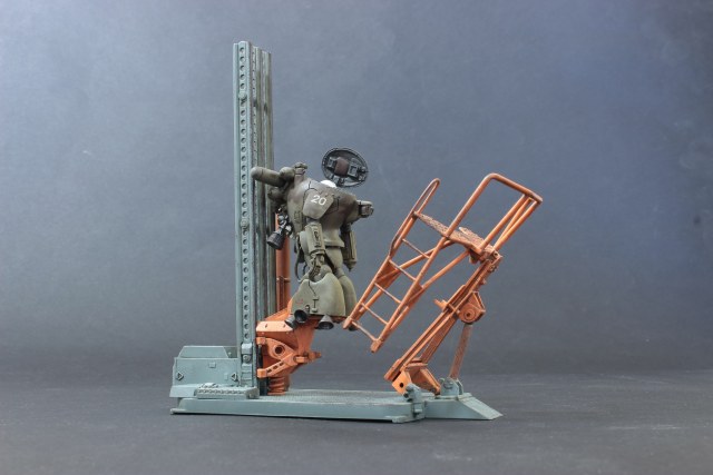 S.A.F.S. Type R "RACCOON" на заправочно-зарядной катапультной установке 1:35