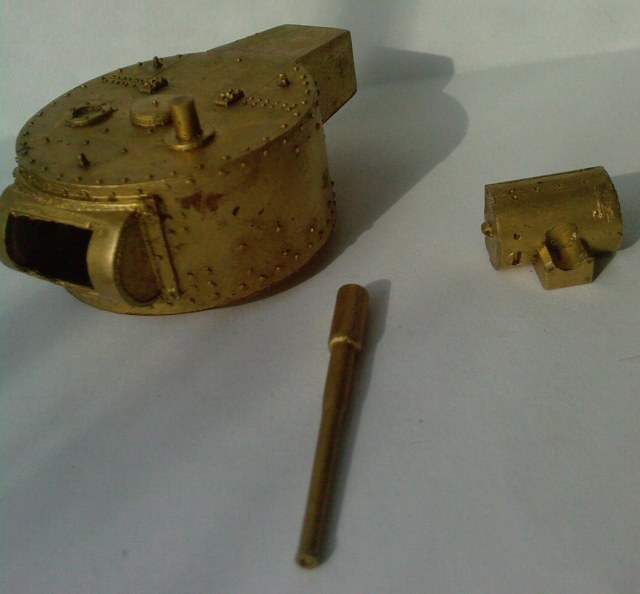 Башня танка БТ-5. Мариупольская. Клепанно-сварная.