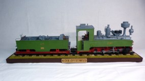 Узкоколейный паровоз  Dn2t ''Brigadelok''