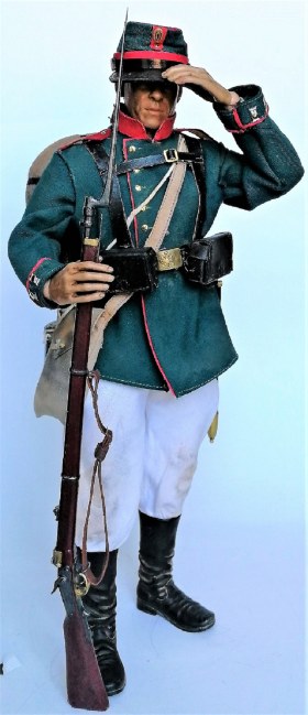 Орёл Шипки (первая, на момент изготовления, в мире экшен-фигура в масштабе1:6 русского пехотинца Русско-турецкой войны 1877-78 гг)