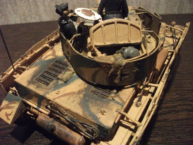 "Немецкий средний танк Т - TIV(H)."