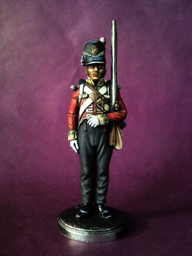 Рядовой батальонной роты 44-го Восточно-Эссекского полка. Великобритания, 1812-15 гг.