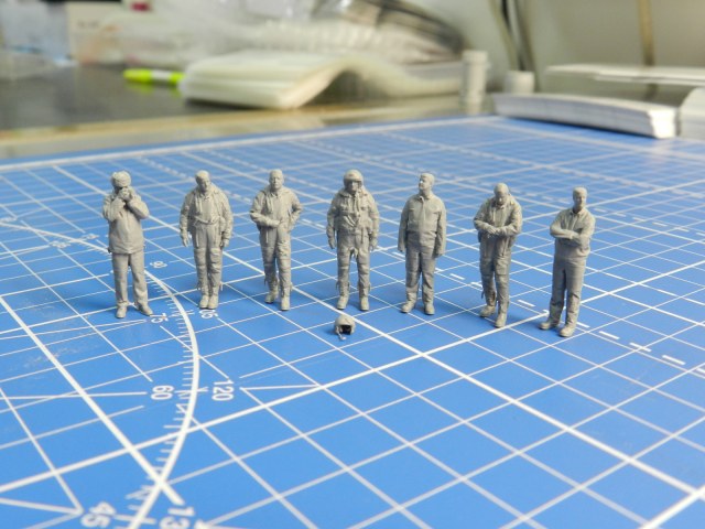 Фигурки пилотов ВВС России 1/72