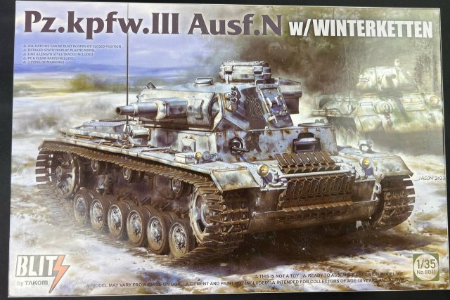 Pz.kpfw.III Ausf. N w/winterketten