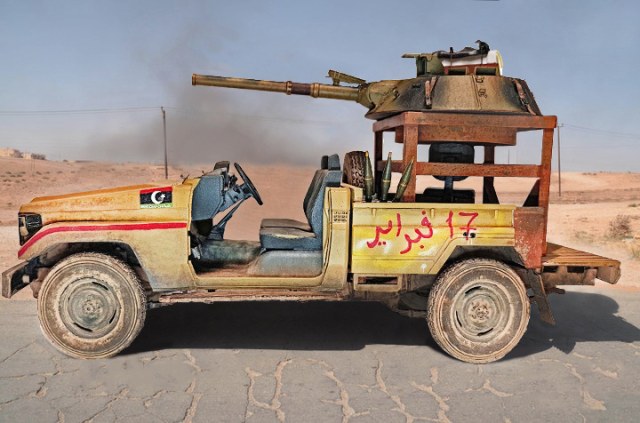 Land Cruiser 75 - Ливийский Гантрак