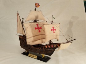 Каракка, тип нао " Santa Maria". Флагман Христофора Колумба. 1492 год.