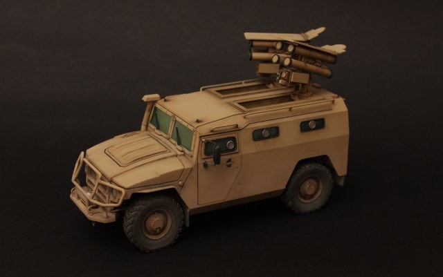 Газ "Тигр" с ПТРК "Корнет-Д"