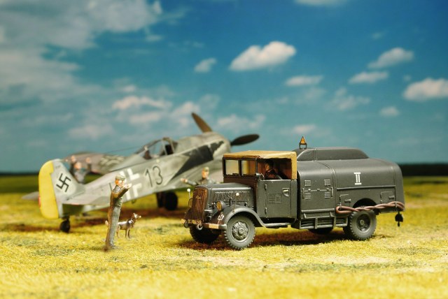 Opel 3t Vehicle Fuel servicing tryck