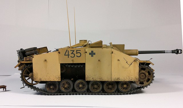 StuG III Ausf F8  осень 1943 года.