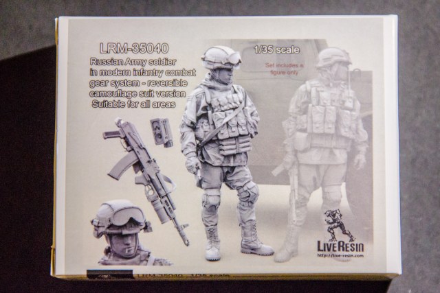 (LRM-35040) Russian army soldier (Современный российский солдат №2 в комплекте "Ратник")